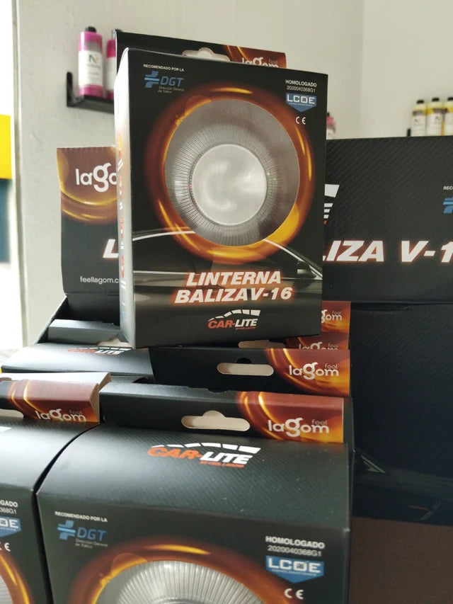 BALIZAS/LINTERNA V-16 HOMOLOGADAS DGT