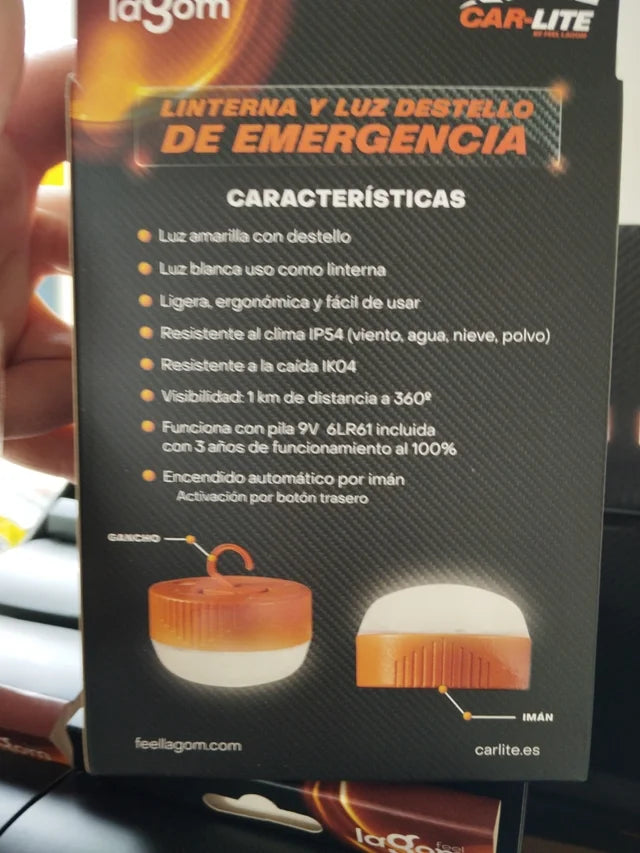 BALIZAS/LINTERNA V-16 HOMOLOGADAS DGT